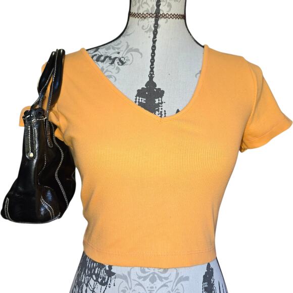 wild fable Tops - Y2k Style Wild Fable Crop Top Orange Size S